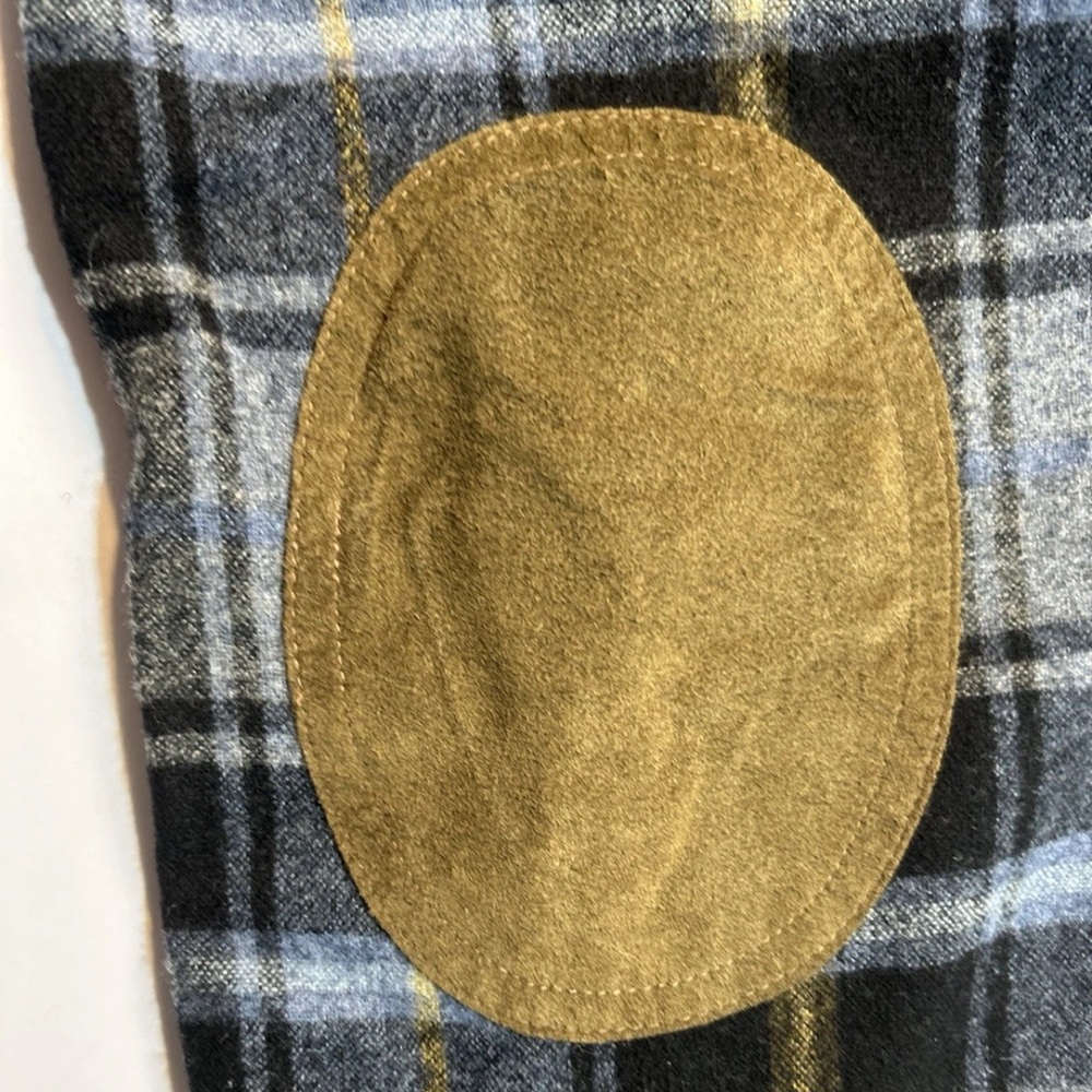 Pendleton Trail Shirt Large patch elbows virgin W… - image 5